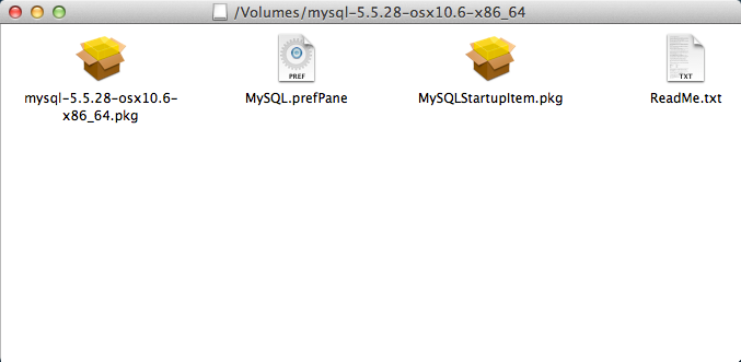 Mysql 5.5 for macos mac